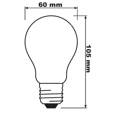 E27 A60 LED Lampen 7,5 W = 75 W 1055 lm 4000 K Neutral 300° CRI90 Filament milchig dimmbar LEDVANCE Superior