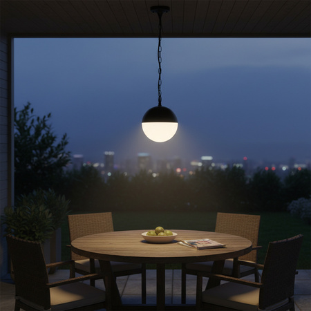 Außenlampe hängende Kugel-Gartenlampe ULSA E27 GOLDLUX (Polux)