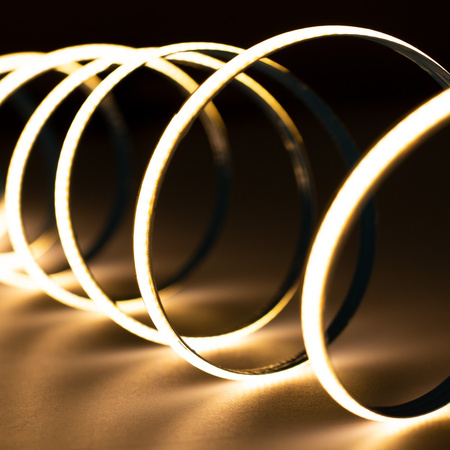 LED-Strip, LED-Streifen 12V 50W 1920LED NEON 8mm 5m COB warm LUMILED