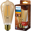 LED Edison E27 ST64 Glühbirne 7W = 40W 470lm 1800K Warm Filament Amber PHILIPS