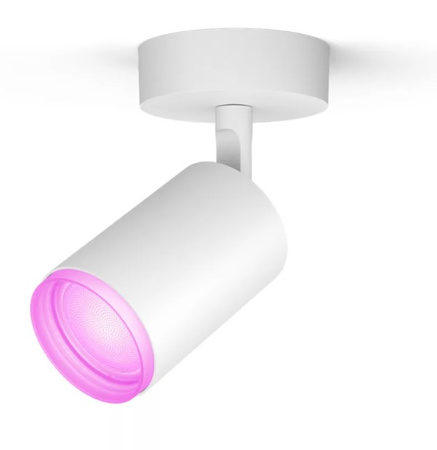 Philips HUE Weiß und Farbe Ambiente Lampe Fugato 1x4.2W Bluetooth Zigbee