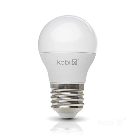 LED-Lampe E27 Ball 6W 470lm 3000K Warm 200° Kobi