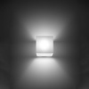 Wandleuchte RICO G9 Cube Up-Down Minimalistisch Weiß SOLLUX