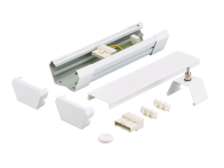 Aufbauleuchte CoreLine Trunking Gen2 LL200Z MB-SW 2xEP CU7 WH Linear 27cm Weiß PHILIPS