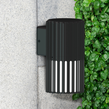 Wandleuchte Außenfassadenleuchte E27 Grau IP54 Kuusamo Sanico Goldlux