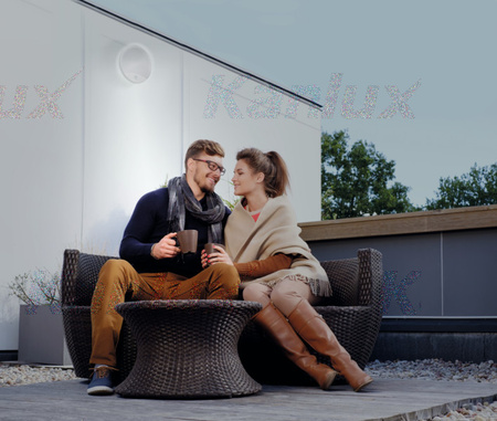 Deckenleuchte PLAFON SANSO LED 15W 1250lm 4000K neutral Bewegungsmelder Kanlux