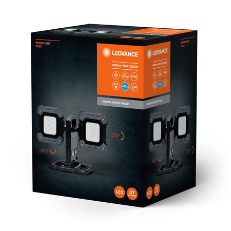 LED-Flutlicht Arbeitslampe 60W 6450lm 6500K Double LEDVANCE