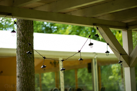 SOLAR GIRLAND 10x Metalllaterne 4,5m Garten dekorativ 3000K warm