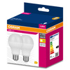 2x LED Lampen E27 A60 19W = 150W 2452lm 3000K Wärme 200° OSRAM VALUE