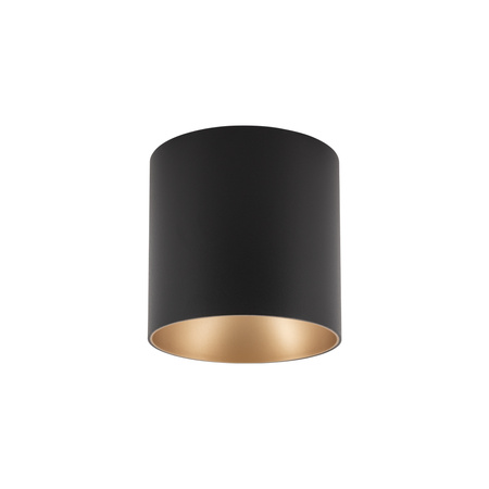 POINT TONE 8224 Nowodvorski Deckenleuchte Schwarz und Gold GU10 Spot Tube Aufbaumontage Modern