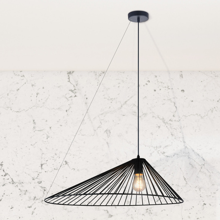 E27 Schwarz Aurora Sanico Hängende Deckenleuchte Goldlux