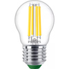 LED-Kugellampe E27 P45 2,3W = 40W 485lm 4000K neutrales Filament PHILIPS ultraeffizient