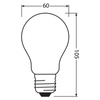 LED Lampen A60 E27 9.5W = 75W 1055lm 2700K Warmweiß FILAMENT DIMMABLE LEDVANCE