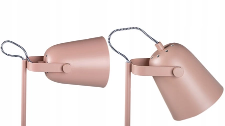 Schulnachttisch-Schreibtischlampe + Organizer Raibo E27 5W Rosa KANLUX