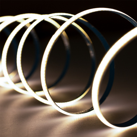 LED-Strip, LED-Streifen 12V 50W 1920LED NEON 8mm 5m COB IP65 neutral LUMILED