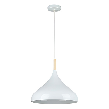 Masterled E27 Weiß Braun Miko Hängelampe