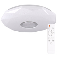 Plafond LED-Deckenleuchte DIAMOND 24W 2040lm 39cm GOLDLUX (Polux) + Fernbedienung 3000K-6500K