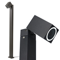 LED-Gartenleuchte QUAZAR 15S GU10 IP44 KOBI Schwarz