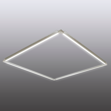 Leuchtrahmen LED Panel UNTERPUTZ 40W 60x60 cm 3300lm NEUTRAL GOLDLUX (Polux)