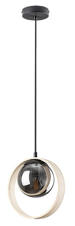 E14 Braun Modern Peyton Rabalux Pendelleuchte für die Decke