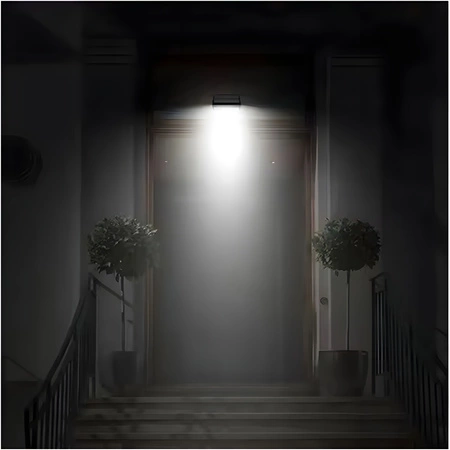 LED-Strahler, Solar-LED-Flutlicht IP44 6500K mit Bewegungs- und Dämmerungssensor CORDY LUMILED