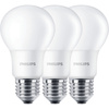 3x LED Lampen E27 A60 8W = 60W 806lm 2700K Warm 300° PHILIPS CorePro