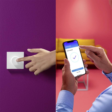 Druckknopfschalter Wireless Wi-Fi WiZ Drehschalter