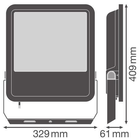 LED-Flutlicht 167W 25000lm 4000K IP66 Weiß LEDVANCE Flutlicht