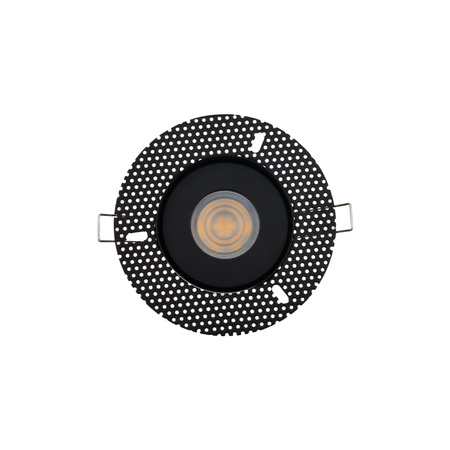 LED-Deckeneinbauleuchte für Badezimmer ECHO 8372 GU10 IP20/IP54 Schwarz Nowodvorski