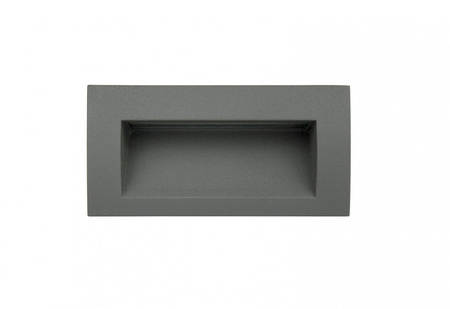 LED-Außeneinbauleuchte für Fassaden Garten Mur-Led M2031 3 W 100lm 3000 K warm Su-Ma