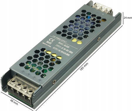 Modulares Konstantspannungsnetzteil 200W 24 V 8,33 A DC SLIM