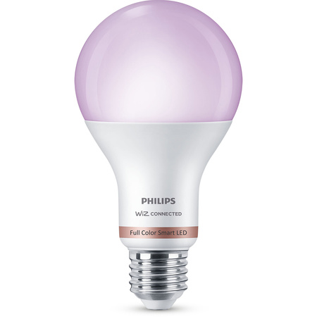 LED-Lampe E27 A67 13W = 100W 2200-6500K TW + RGB SMART WiFi Philips WiZ