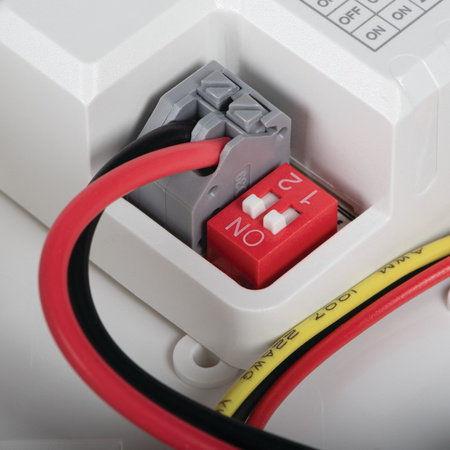 Plafond LED-Anbau-Bewegungsmelder Lampe 20W 2630lm CCT IP65 Weiß DABER KANLUX