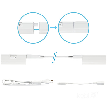 LED-Möbelleuchte WL 14W 4000K 1400lm 230V 117cm NEUTRAL Kobi