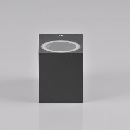 Garten-Wandleuchte mit LED 1x GU10 BOSTON GOLDLUX (Polux) ALUMINIUM GRAY