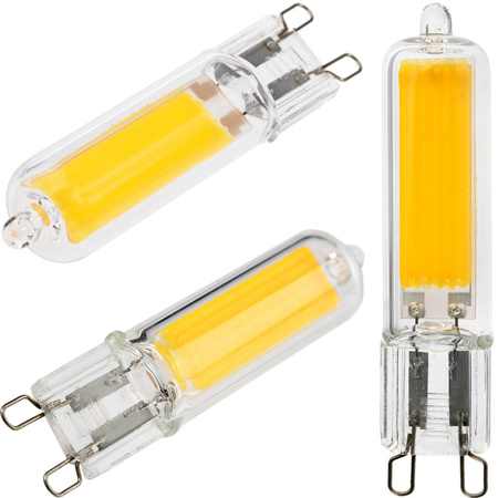 LED Kapseln G9, COB LED-Lampe 5W = 50W 560lm 360° 4000K neutral LUMILED