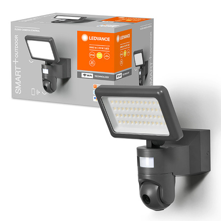 LED-Flutlicht 23W 2000lm 3000K Sensor und HD-Kamera SMART+ WIFI LEDVANCE