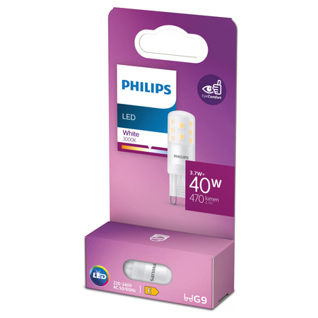 LED-Glühbirne G9 Capsule 3.7W = 40W 470lm 3000K Warm 320° Philips