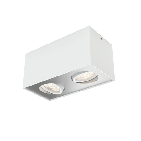 LED-Halogen-Anbauleuchte 2x 4,5W BOX Moving white PHILIPS