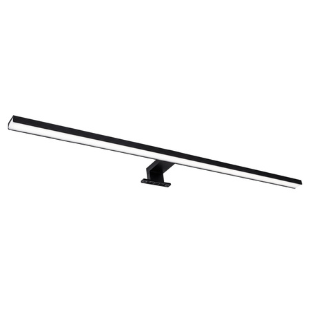 LED Badezimmer Wandleuchte 15W 1650lm 4000K Neutral 120° Schwarz IP44 SAMOS Sanico Goldlux