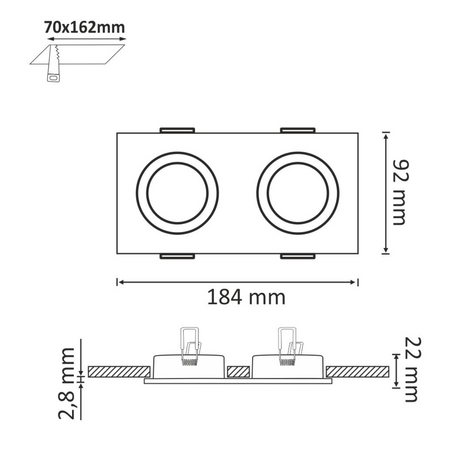 Deckenleuchte DOUBLE SOUTH OPAL GOLDLUX (Polux) SILBER G10
