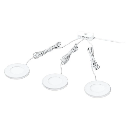 LED-Unterschrank-Lichtleiste 8.5W 390lm 3000K Warm Dimmbar Weiß Spot Ledvance