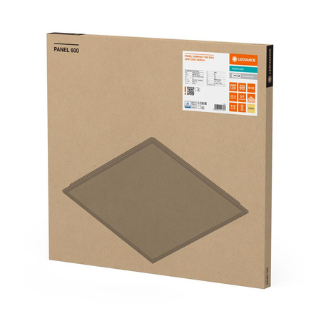 LED-Panel-Deckenleuchte 33W 3630lm 3000K Warm Dimmbar Anbauleuchten Weiß 60x60cm Kompakt Ledvance