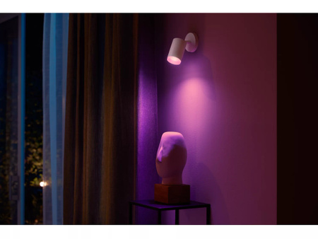 Philips HUE Weiß und Farbe Ambiente Lampe Fugato 1x4.2W Bluetooth Zigbee