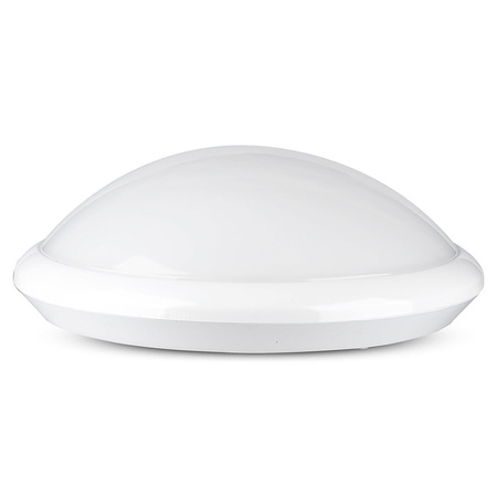 Plafond LED-Deckenleuchte E27 IP44 Rund mit Mikrowellensensor Schwarz VT-8002 C V-TAC