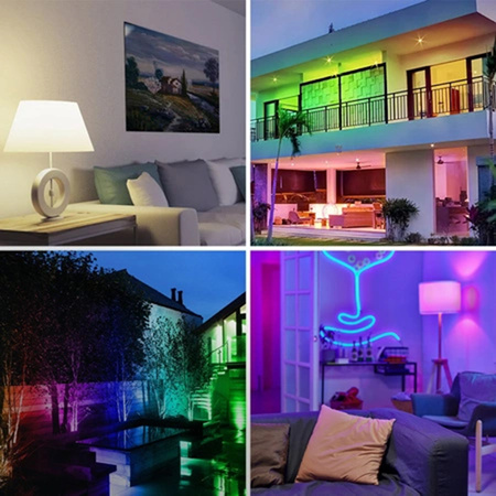 Lampen GU10, Glühbirne 5W 450lm CCT RGB Dimmbar Intelligent TUYA WiFi SMART SAYO LUMILED