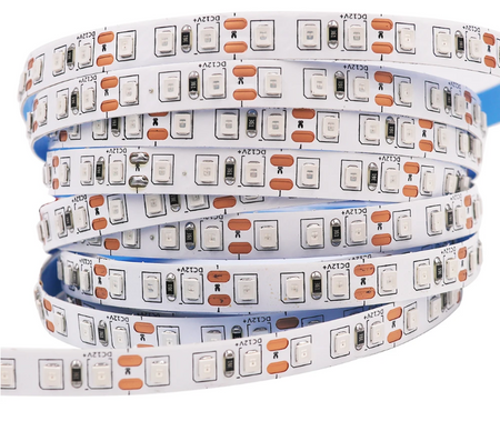 LED-Streifen 12V 24W 300LED Grün 8mm 5m ECOLIGHT