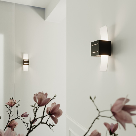 Wandleuchte LORETO G9 Up-Down Modern Schwarz SOLLUX