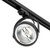 Beleuchtungsschienen-Set 1,5m Schiene + 3x Schienenleuchte AR111 LEON GU10 Schwarz