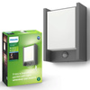 ARBOR IR myGarden LED-Gartenwandleuchte 6W 4000K IP44 mit Bewegungssensor rechteckig Anthrazit PHILIPS